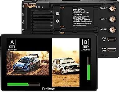 Monitor - 7-Inch - 10-Bits - 1920x1080 - Robuust Ontwerp - 2200 Nits