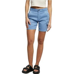 Urban Classics - High Waist Cargo - Korte Broek - Blauw
