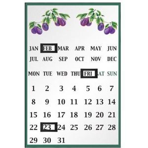 Premier Housewares sugar plum magneetkalender