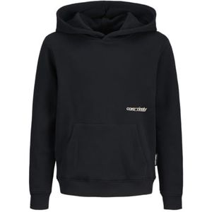 JACK&JONES - JCOGRID SWEAT HOOD JNR - Hoodie - Jongens - Lange Mouwen - Relaxed Fit