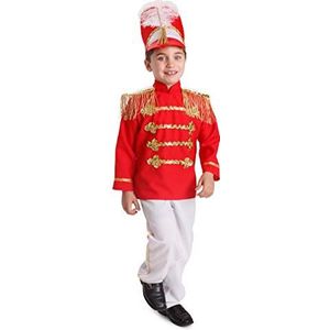 Dress Up America Drummajoor kostuum voor kinderen - Rode marching band uniform voor jongens