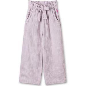 Sanetta Kindermeisjesbroek, lange mousseline, 100% biologisch katoen, Roze mist., 104 cm