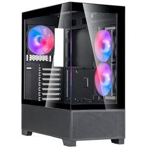 SilverStone - Lucid 05 - Mini Tower Behuizing - ATX - Met Gehard Glas