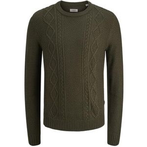 Jrebjosh Knit Crew Neck, Forest Night, XS