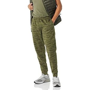 Amazon Essentials Men's Joggingbroek met fleece, Olijfgroen Camo, XL