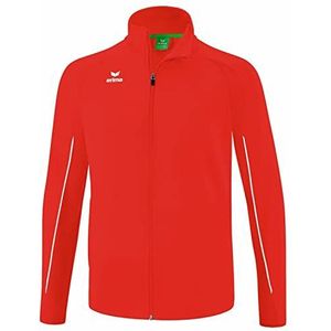 Erima uniseks-volwassene LIGA STAR polyester trainingsjack (1032319), rood/wit, L