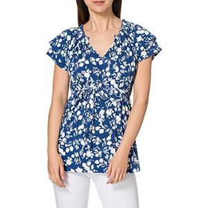 Noppies Dames Tee Ss Aop Flint T-shirt, Limoges - P519, XL