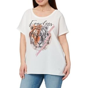 KEYLARGO Dames T-shirt WT Fearless Round, offwhite (1001), XXL