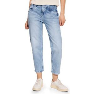 STREET ONE Jeans met hoge taille, Gebleken blauw, 28W x 28L