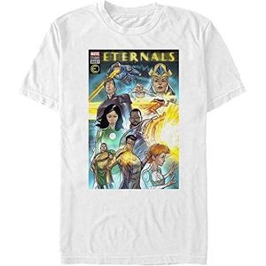 Marvel The Eternals - Comic Cover Unisex Crew neck T-Shirt White XL