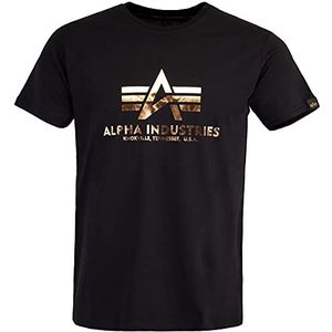 Alpha Industries Vlam T Kinderen/Tieners T-Shirt Black