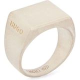 HUGO Heren E-zilveren ring ring, Silver40, S EU, Silver40., S
