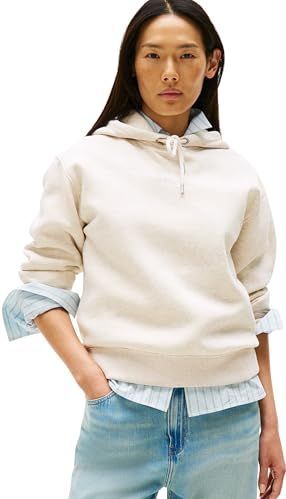 Tommy Hilfiger - Hoodie - Blauw - Katoen/Gerecycled Polyester