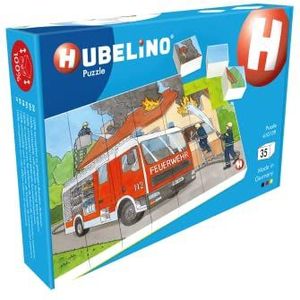 Hubelino Puzzel Brandweer Junior 26,5 X 18,2 Cm 35 Stukjes