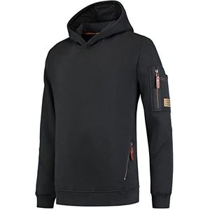 Tricorp 304001 premium hoodie, 80% katoen/20% polyester, 300 g/m², zwart, maat XL