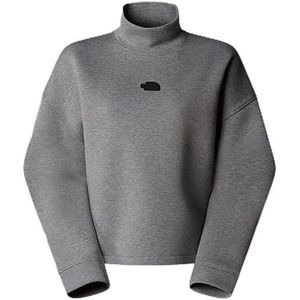 Shirt - Col Roulé - Logo Plaqué - Comfortabele Pasvorm - Oversized