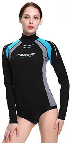 T-shirt - Lange Mouwen - Zwart - Stretchstof - UPF 50+ Bescherming