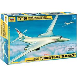 Zvezda 7002 Tupolev Tu-160 Blackjack Russische Supersonic Strategische Bomber