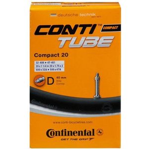 Continental Luchtslang - fiets Compact 20 fietsbinnenband, zwart, 32/47-406/451