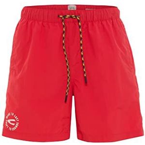 camel active Heren 490145/1F25 boardshorts, Berry Red, XL, bessenrood, XL
