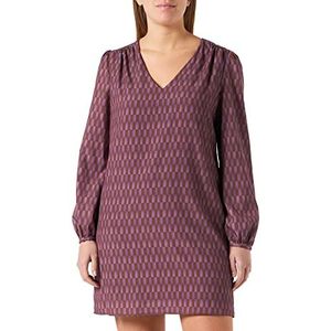 Sisley Womens 4C2GLV02M Jurk, Multicolor Purple 73R, 44