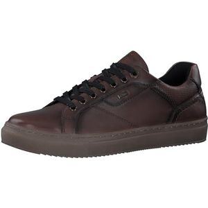 s.Oliver Low 5-13621-43 Sneakers voor heren, Dark Cognac, 42 EU