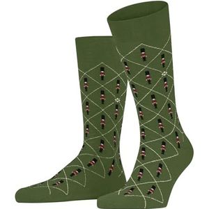 Burlington - Guard M - Chaussettes - Groen - Coton Fantaisie - 1 Paar