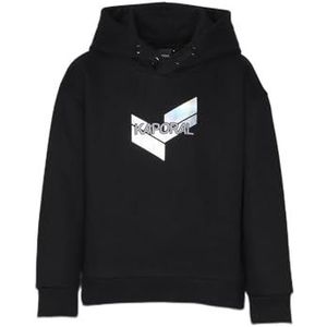 Kaporal Kidy Sweatshirt met capuchon voor meisjes, Zwart, 8 Jaren
