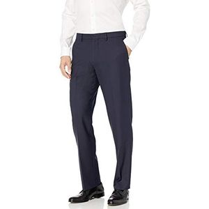 Amazon Essentials Classic-fit Rimpelbestendige stretchbroek voor heren,marineblauw,42W / 34L