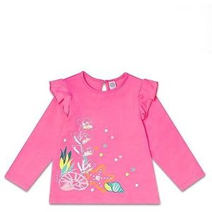 Tuc Tuc Lang T-shirt voor meisjes, fuchsia, Roze, 6 Maanden