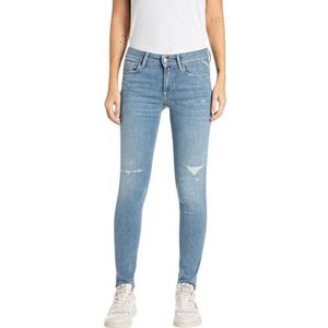 Replay Dames Jeans, Medium Blue 009-5, 23W / 28L