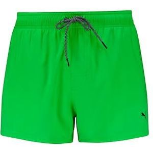 PUMA Zwemshort voor heren, korte lengte, 1 stuk, groen, XL