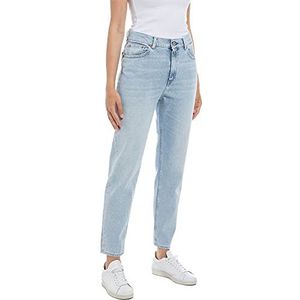Replay Kiley Jeans voor dames, straight-fit van comfort denim, 011 Super Light Blue, 26W x 28L