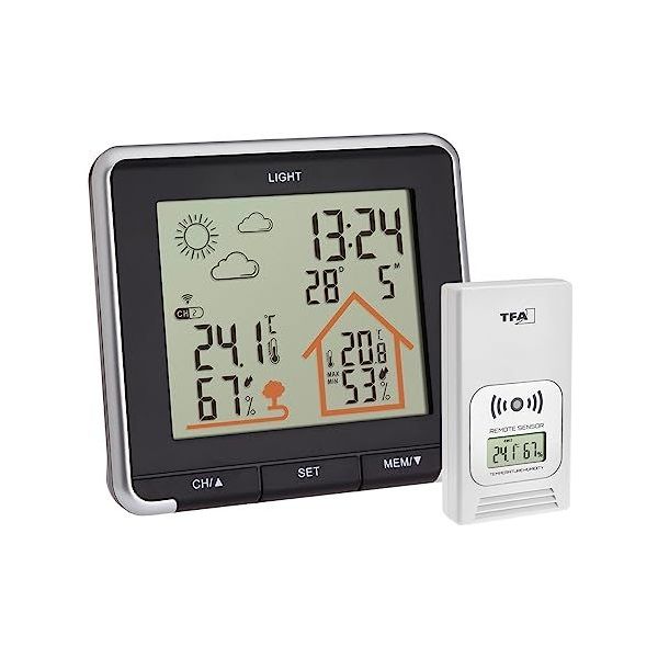 SCS Sentinel - HCN0066 -Thermomètre digital avec sonde extérieure