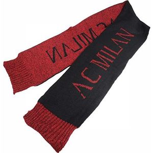 Ac Milan Jacquard sjaal No Gene, rood, XL