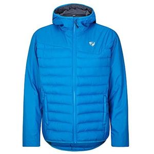 Ziener NANTANO warmtejack voor heren, outdoor, skitour, winddicht, wol, PFC-vrij, persisch blauw, 46