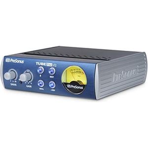 PreSonus TubePre V2, 1-kanaals buizenvoorversterker en DI Box voor microfoons en instrumenten