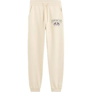 AMERICAN COLLEGE USA American College Joggingbroek, uniseks, kinderen, Beige, 6 ans