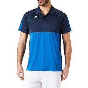 Erima Unisex_Adult Six Wings Sport Polo Shirt, New Royal/New Navy, S