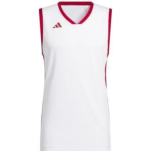 Adidas - 3G Speed Reversible - Basketball T-shirt - Wit - Mouwloos