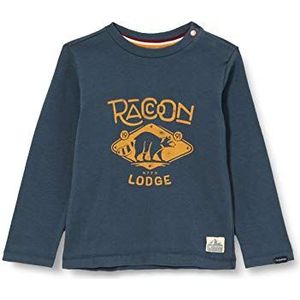 Noppies Baby jongens B Ls Cala T-shirt, Midnight Navy - P228, 62 cm