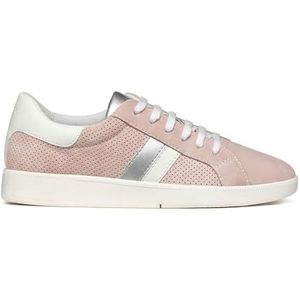 Geox D Meleda B sneakers voor meisjes, Lt Rose Optic White, 35 EU