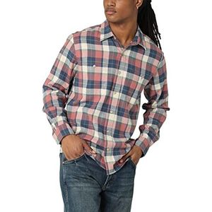 Wrangler Authentics Cloud Flanellen geweven overhemd voor heren, S