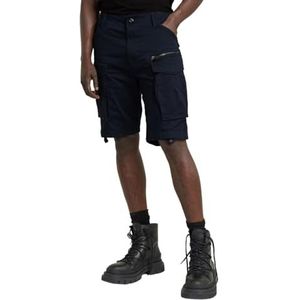 G-STAR RAW Heren Rovic Zip 3D Relaxed Fit Cargo Short, Salute Blue, 40, Blauw (Salute D08566-5126-c742), 56