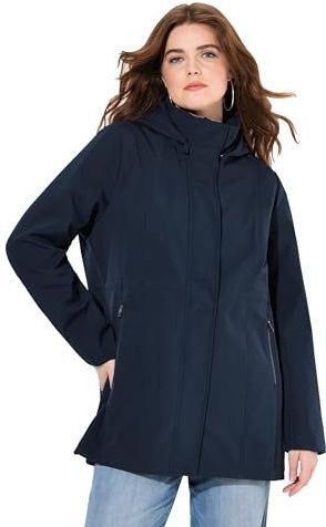 Ulla Popken Functionele jas  marine