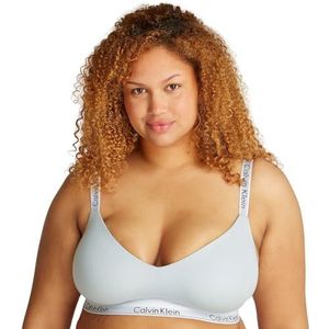 Calvin Klein Vrouwen Bralette Fc 000QF7060E Bralette, Blauw (Plein Air), S, Blauw (Plein Air), S