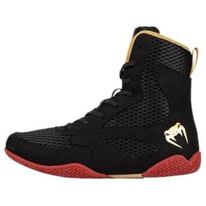 Venum Contender Boxing Shoes - Black/Gold/Red