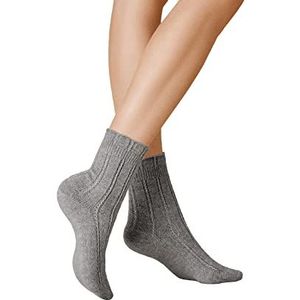 KUNERT Dames Sokken Bedsokken verwarmend, Carbone 2580, 35-38 EU