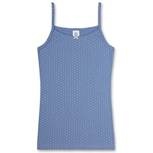 Sanetta Meisjes 347729 onderhemd, French Blue, 128, French blue, 128 cm