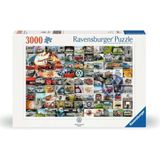 99 VW Bulli Moments Puzzel (3000 Stukjes, Volkswagen Thema)